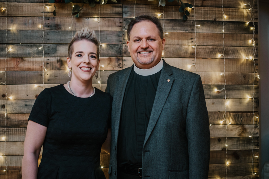 Picture of Fr. Mike and Natatie